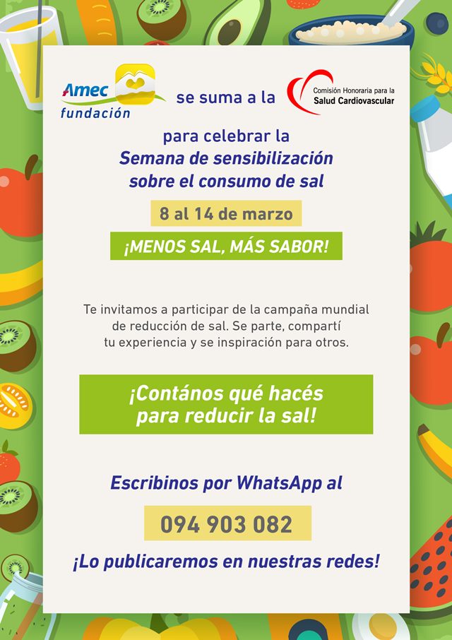 Menos sal más sabor